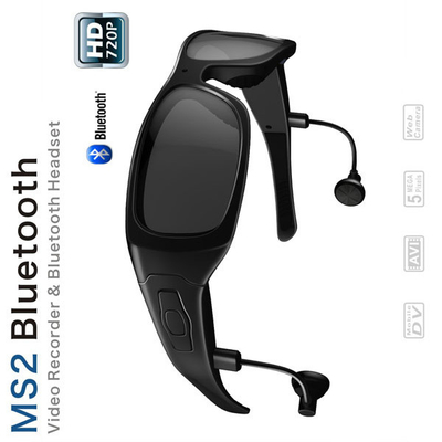 Wasserdichte Bluetooth-Spions-Geräte spionieren Nocken-Gläser mit maximaler Karte 32gb/polarisierter Linse aus