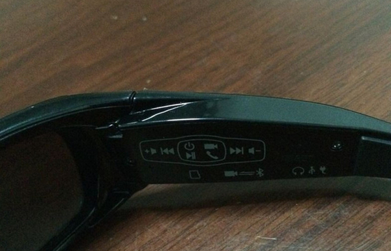Tragbarer Kamera Eyewear Fernbedienung CMOS DVR Glas-/720p HD