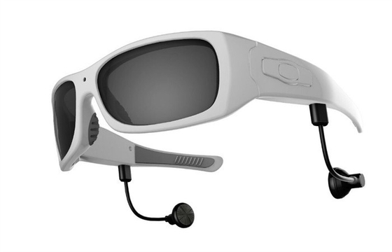 Weiße Videokamera-Gläser 1280 des Spant-x 720p HD für Bicyling, Fischen, Reisen, jagend